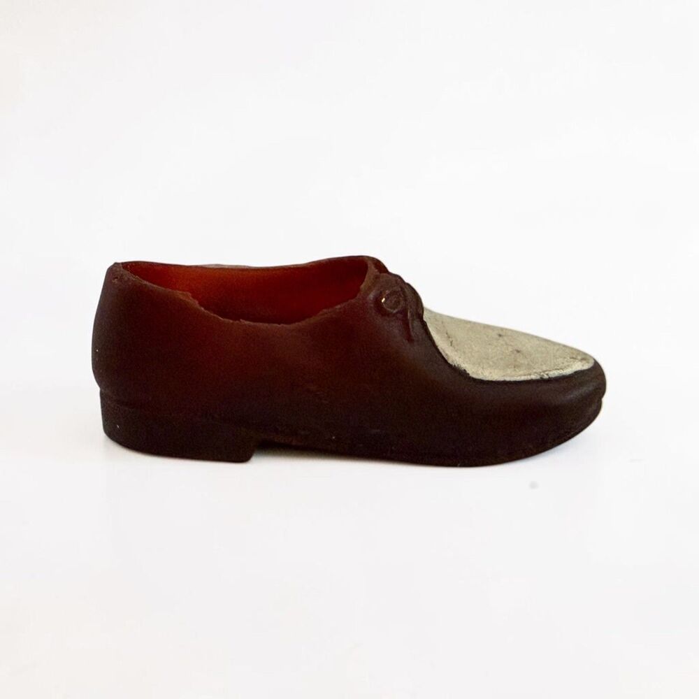 Vintage Ken Doll Casuals #782 Outfit Brown & White Right Shoe Japan 1960's